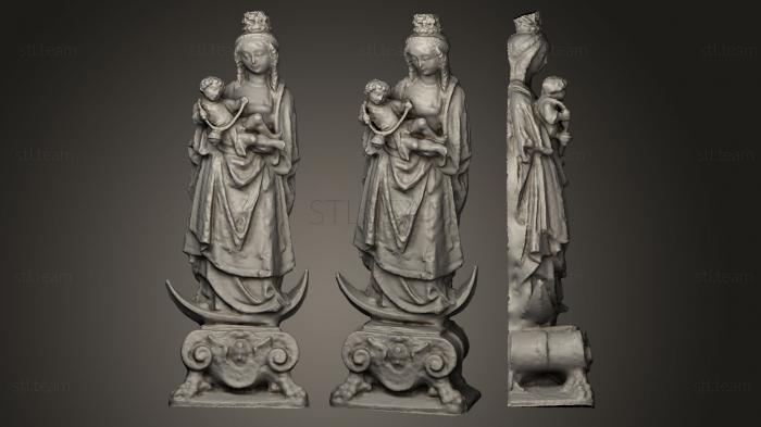 Статуи античные и исторические Vierge Enfant